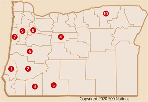 oregon casinos map